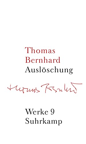 Werke in 22 Bänden: Band 9: Auslöschung von Suhrkamp Verlag AG